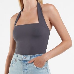 Express Body Contour Halter Top